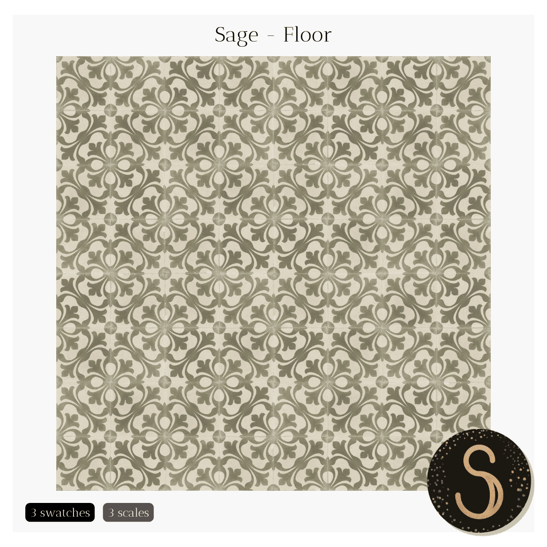 Галерея мода Плитка для пола Sage Floor #2